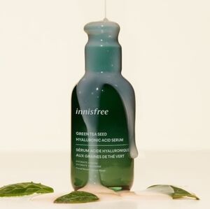 innisfree Green Tea Seed Hyaluronic Acid Hydrating Serum 2.7oz / 80ml NIB